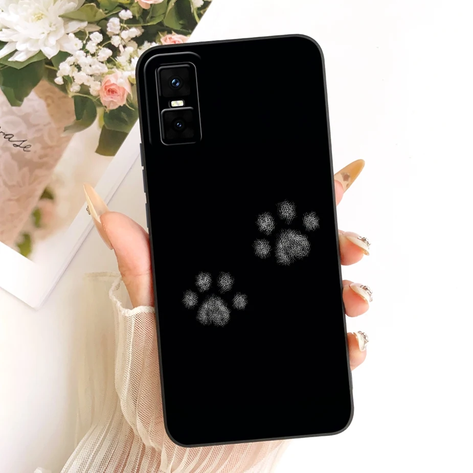 Cute Cat Duck Cartoon Soft TPU Matte Phone Case
