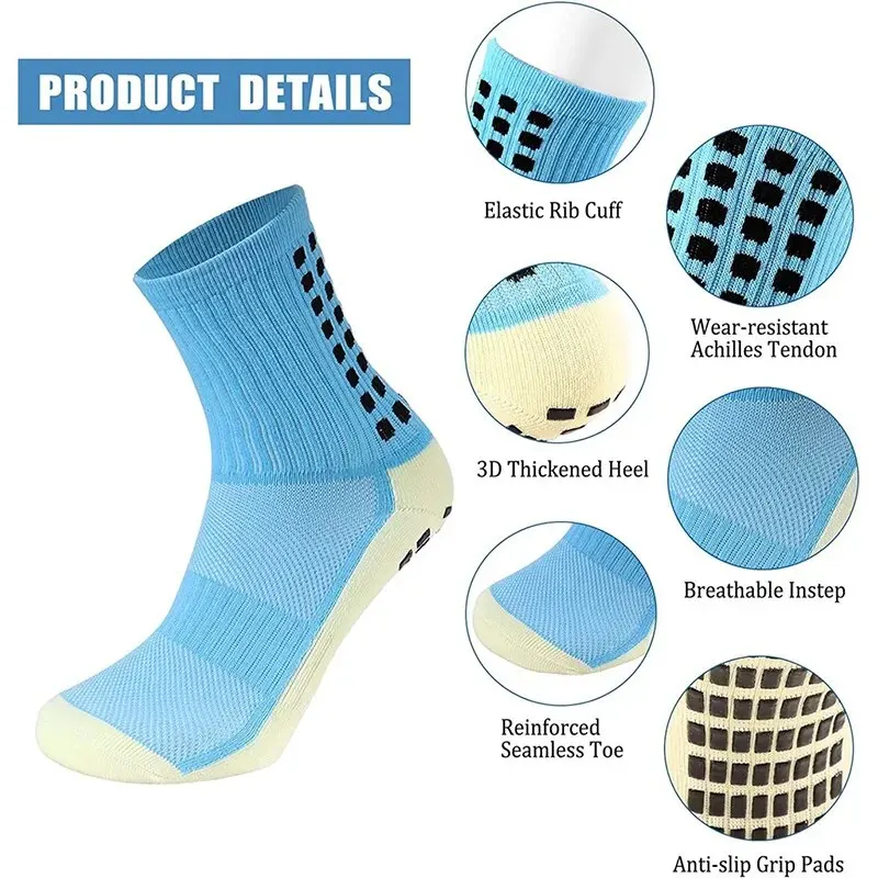 Sports Socks 1Pc Professional Basketball Socks High Elastic Non-slip Multi-functional Sports Running Men's And Women's Towel Socks