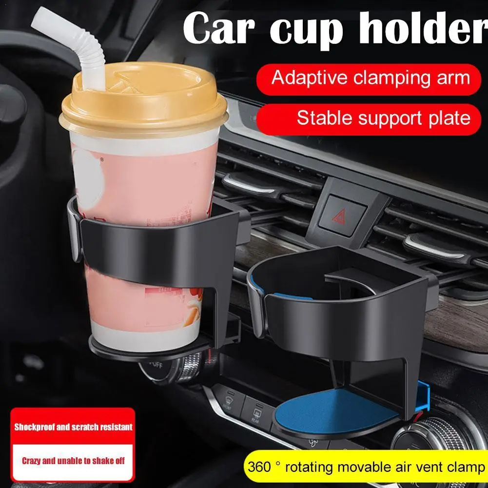 

Car air conditioner outlet drinking cup drink holder car ashtray multi-functional fixed hanging cup holder supplies