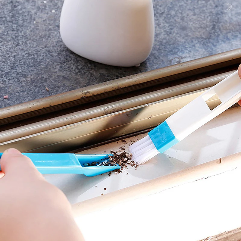 

Multifunction Computer Window Cleaning Brush Window Groove Keyboard Cleaner Nook Cranny Dust Shovel Window Track Cleaner