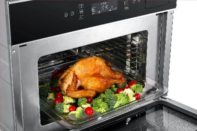 Built-in 45cm Compact 45L Combi Oven with Knob control Microwave Oven 3