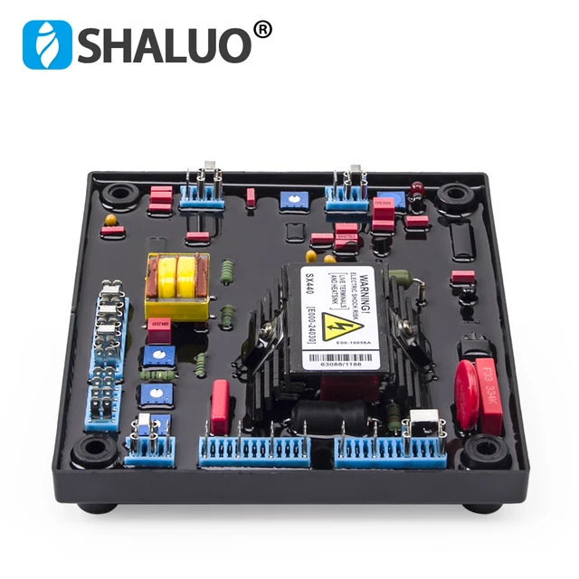 Regolatore Tensione Generatore SR7-2G - Per Alternatori Senza Spazzole Fino A 100 KW, Protezioni Incluse