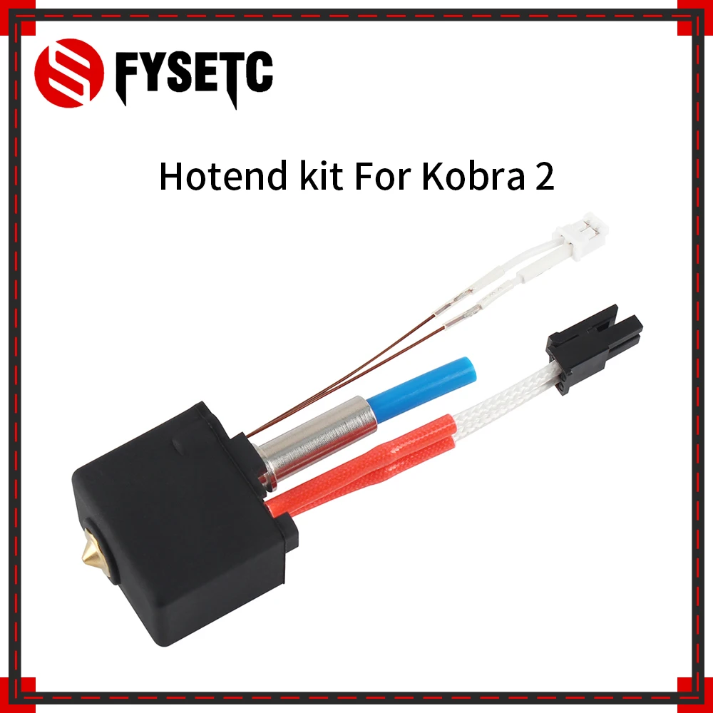 

Hotend kit for Anycubic Kobra 2 Kobra 2 Series Neo Pro/Plus/Max Hot End Kit 24V 40W Thermistor NTC 100K 3D Printer Accessories