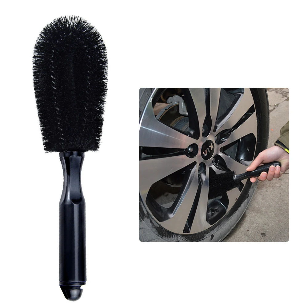 Car Wheel Brush Tire Cleaning Brushes Tools Car Rim Scrubber Cleaner