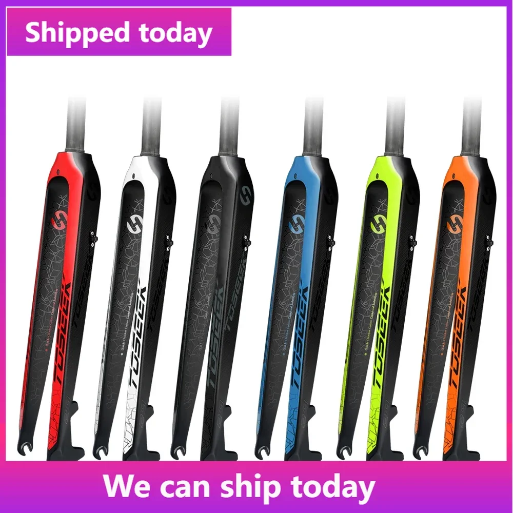 Toseek Forcella In Carbonio 29 Forcella Per Bici A Tubo Dritto 560G Forcella Mtb In Carbonio Duro 29 Forcella Anteriore Per Bicicletta