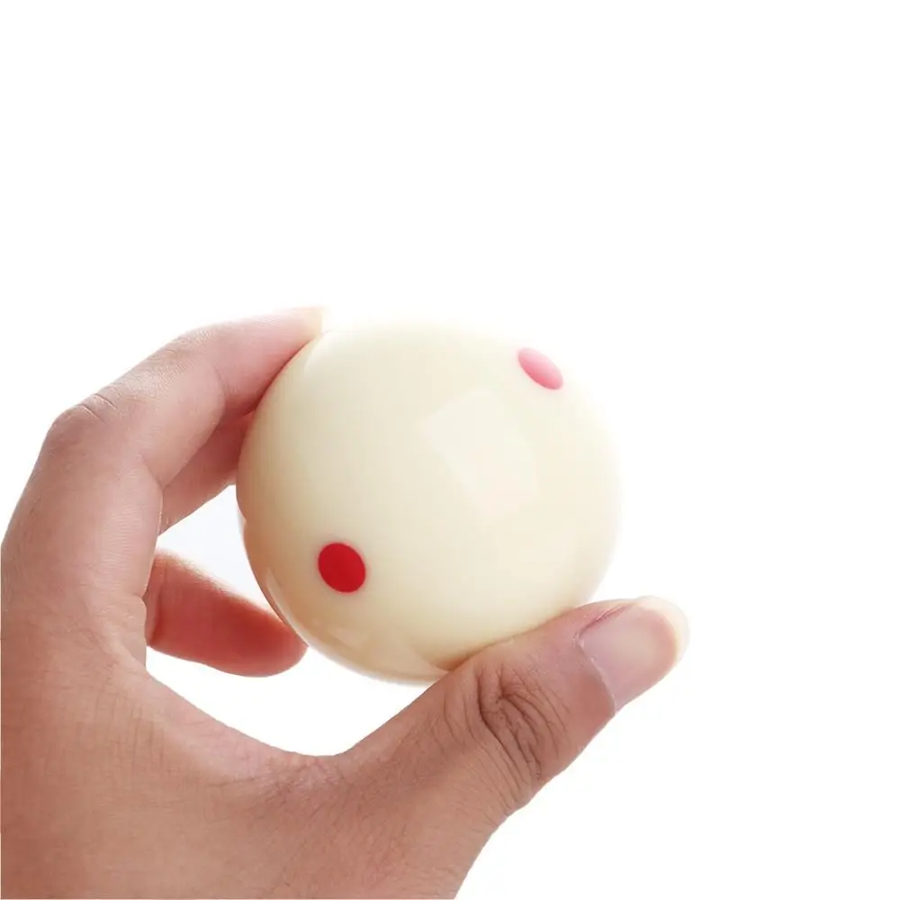 

Billiard Accessories for Players Red 2 1/4" Practice 6 Dots Training Cue Ball Billiard Ball Billiard Cue Ball Cue Ball