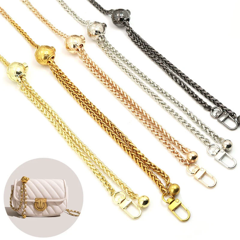 12mm Golden Purse Chain Purse Strap Korea Style Curb Chain 