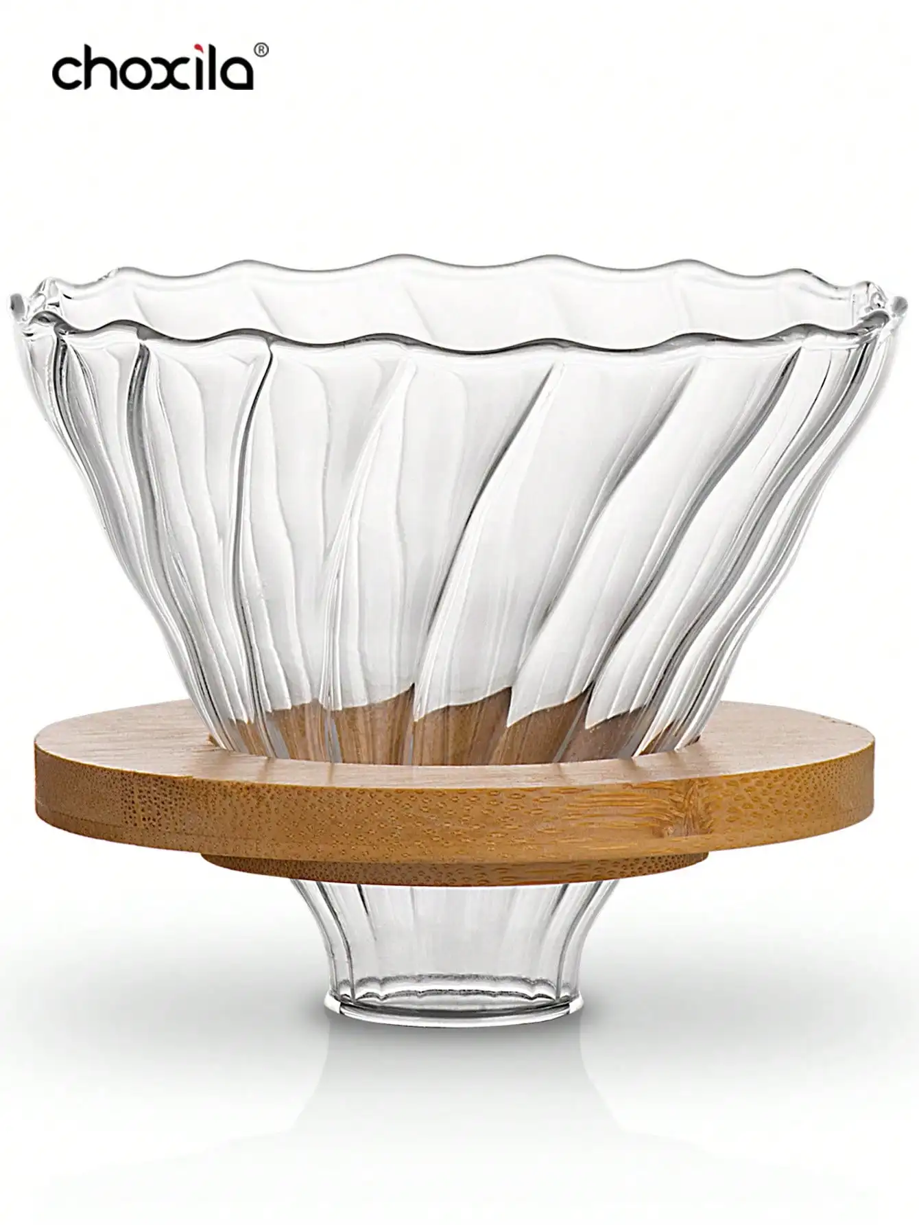 فلتر قهوة زجاجي مع حامل - منchoxila