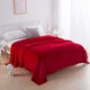 Fleece Blankets Single Twin Blanket For Bed Full Size Fleece Throw Blanket Warm Blankets For Winter Shoulder Knee Cozy Blanket 6