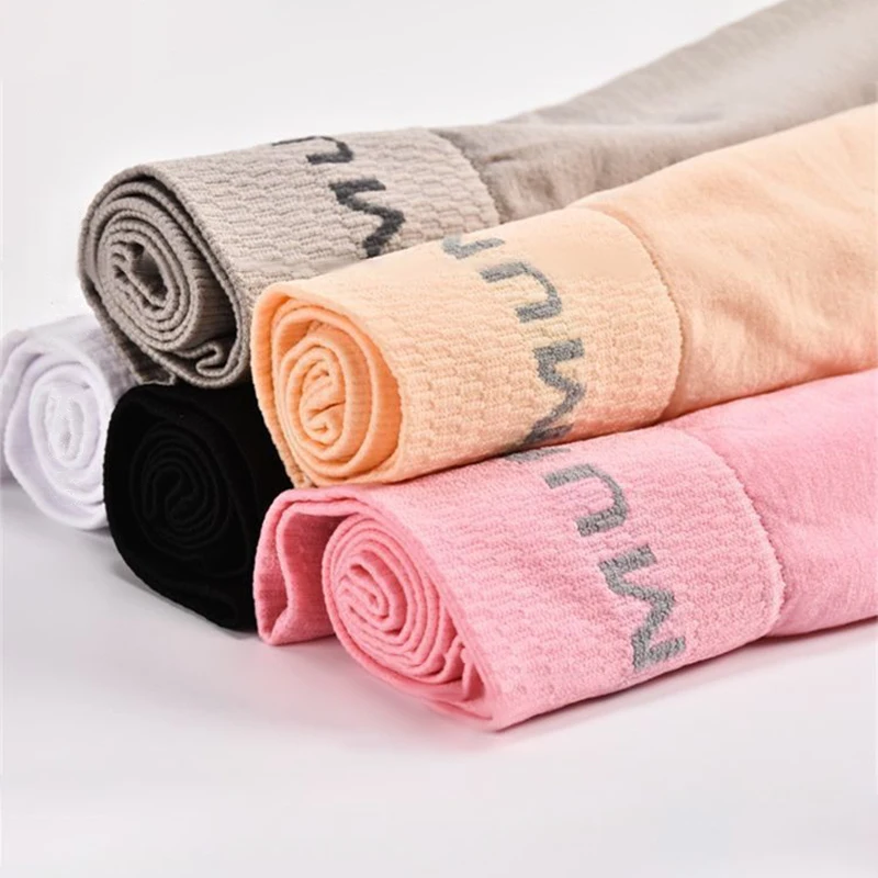 Boxers Women's Seamless Mid-waist Letter Pants Shapeing And Hip Lift Pants Boxers seamless panties
