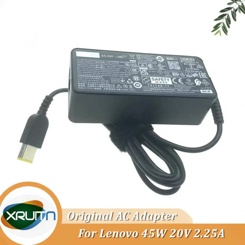 Oem Originale Per Alimentatore Lenovo Caricabatterie Per Laptop 45W 20V 2.25A Adp-45Td B Adattatore Ca 45 N0289 45 N0290 45 N0293 45 N0294 45 N0297