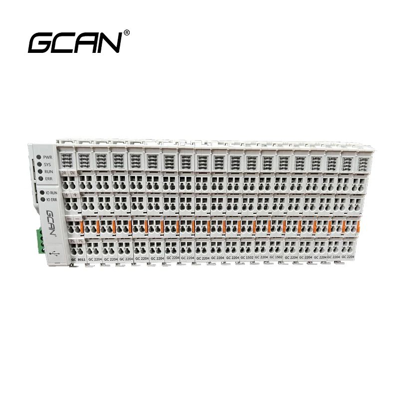 

2022 Hot Sale Programmable Logic Controller Engineering Plastic Shell PLC Controller with CAN Interface