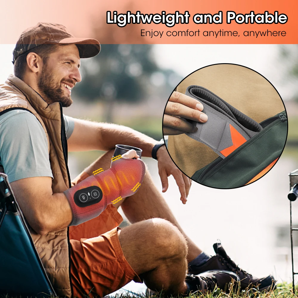 Cordless Heating Wrist Protector Sport Protection Hand Massager Support WristBand Pad Brace Tool Heat Health Care Device