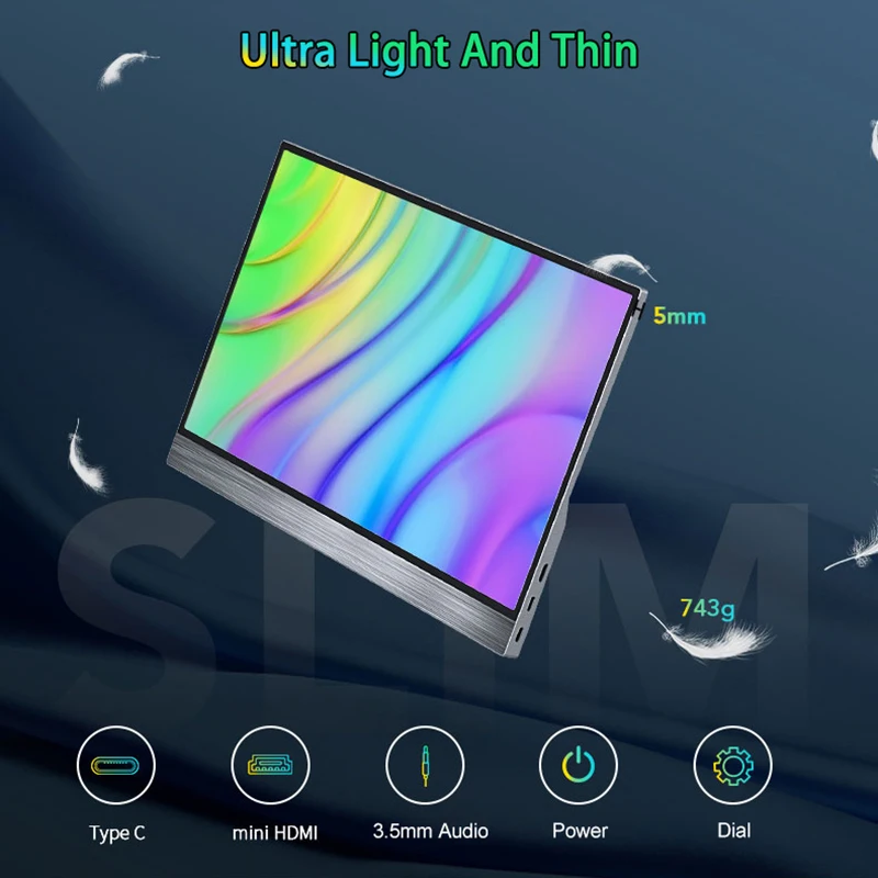˷̴ ձ  HDR  ÷, ǻ Ʈ Xbox PS4/5 ġ ޴ , 100% sRGB IPS ũ, 15.6 ġ, 1080P