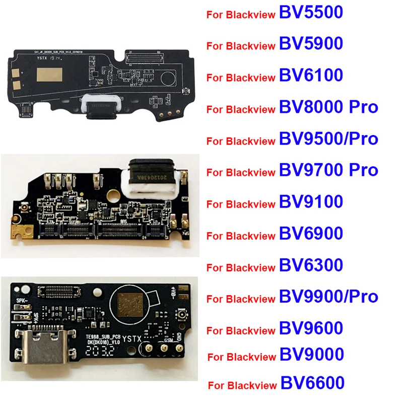 SiuVorZhi USB Ladeplatine Für Blackview BV9300 - Reparatur Ersatzteil Mit Werkzeug Set