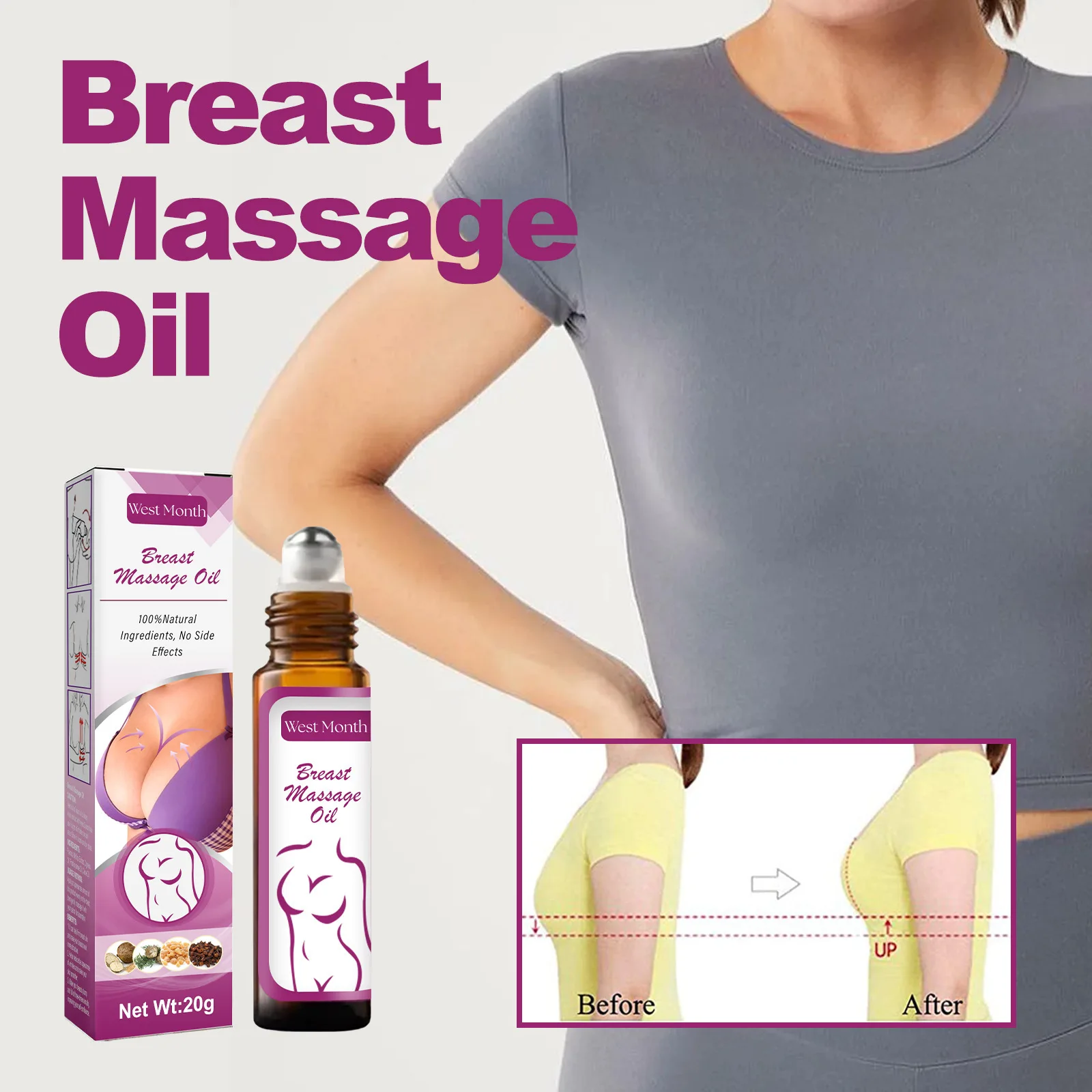Natural Breast Enlargement Cream Lift Firm Breast Improve Sagging Massage Chest Rapidly Growth Enlarge Body Care грудь