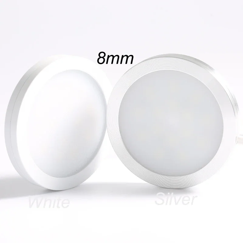 LED 5V USB Under Cabinet Puck Light Display Case Shelf Counter Lighting Caravan Camper Motorhome Interior Spot Lamp With Switch,led cabinet light,under cabinet light,cabinet lights,led cabinet lights