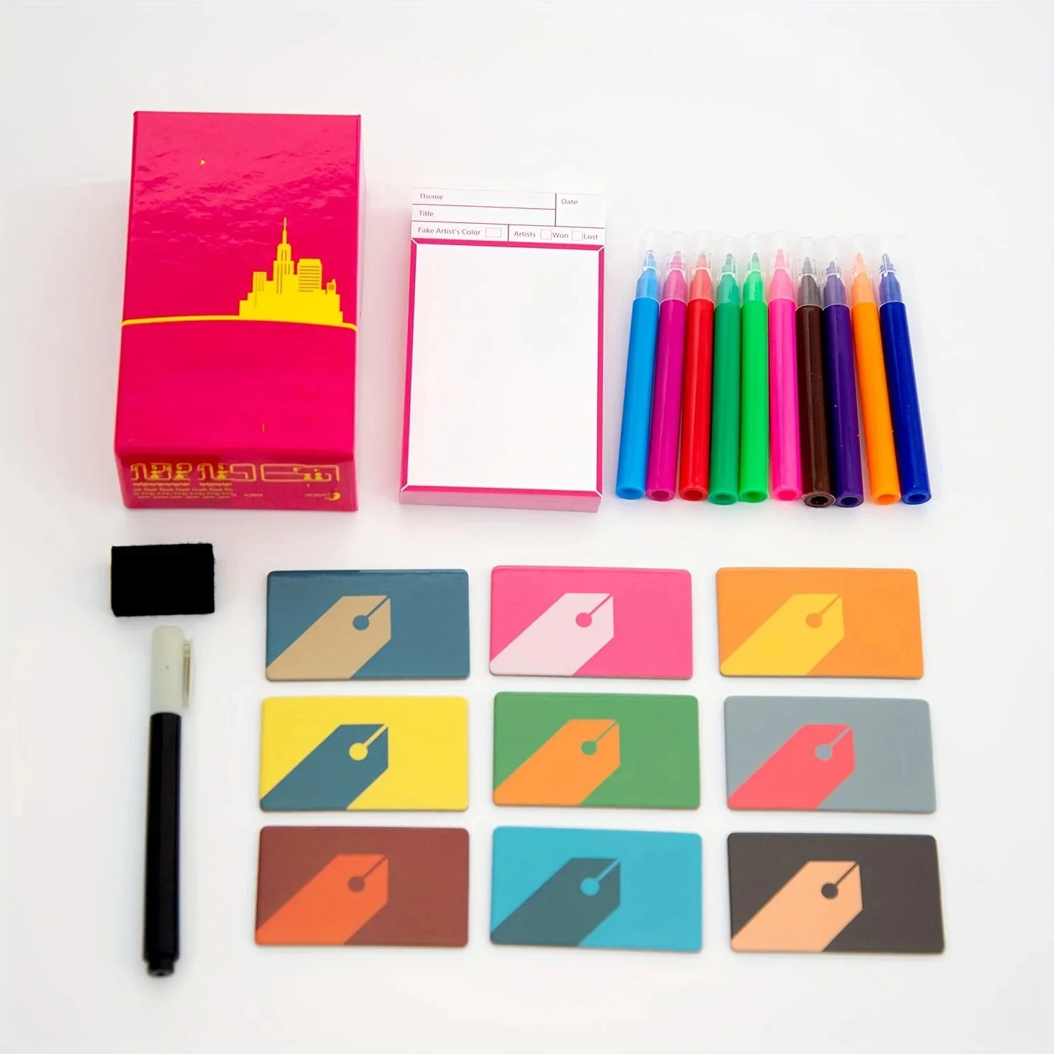 Storytelling & Drawing Party Card Game - Perfect for Family Gatherings & Travel, Halloween Gift Edition, Fun for 5-10 Players