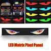 RGB LED Car Sign Animation LED Matrix Pixel Panel DIY Programmable Bluetooth App Control LED Panel Flexible Display Light 3