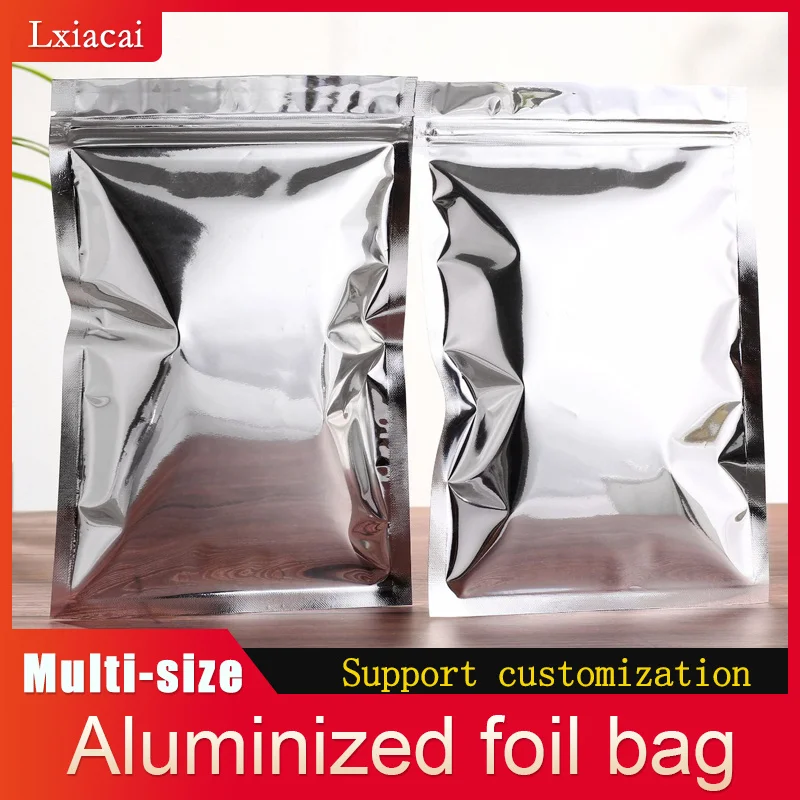 Aluminum Zip Lock Packaging Bags, Anti-Static Shielding Bags, ESD 