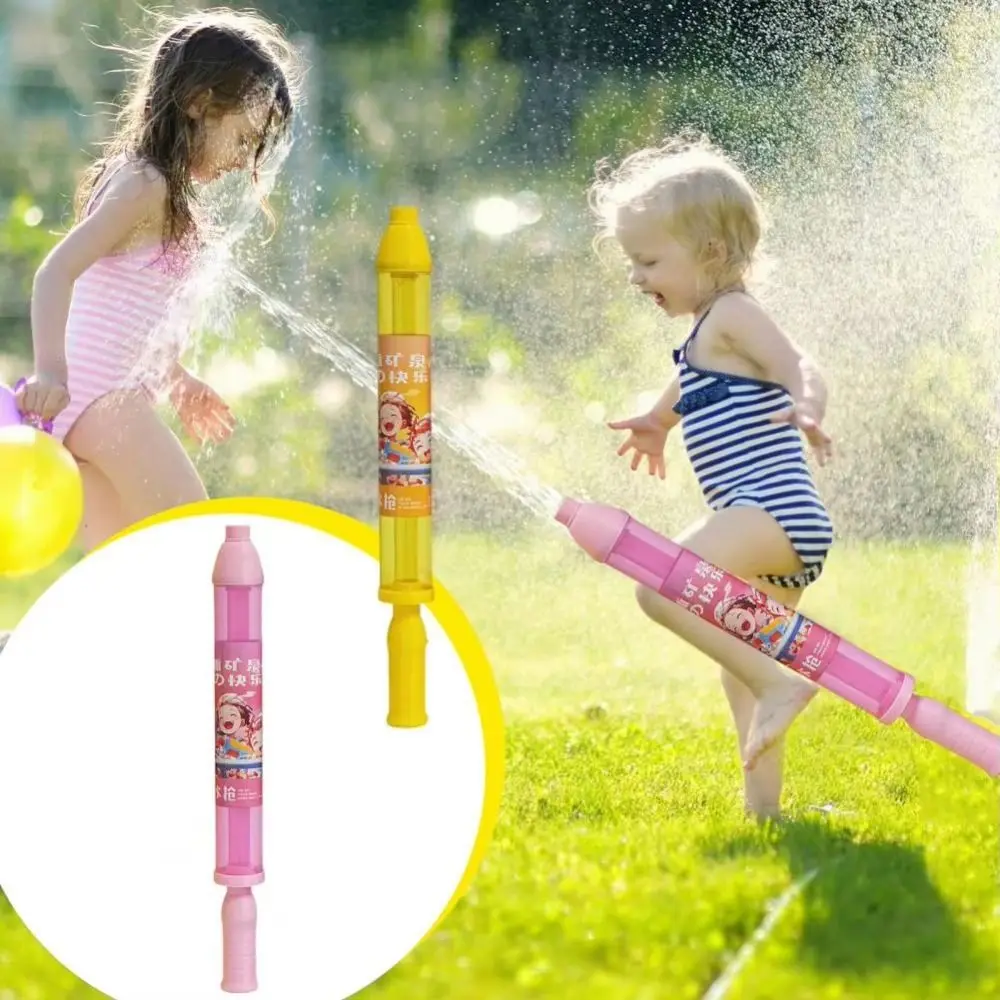 Splashing Spray Water Spray Toys Pull Type Handheld Water Toys Easy To Fill Plastic Water-Sprinkling Festival Sprinkler