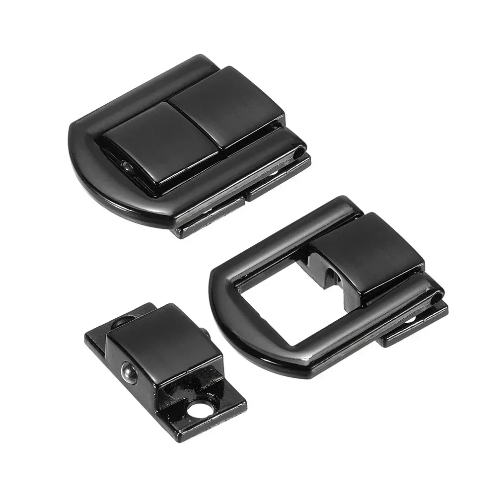 Retro Jewelry Chest Gift Wine Wooden Box Case Toggle Latch Suitcase Hasp Locks Hardware Home Improvement Hand Tools 4pcs jewelry box furniture hardware toggle latches jewelry box hasps