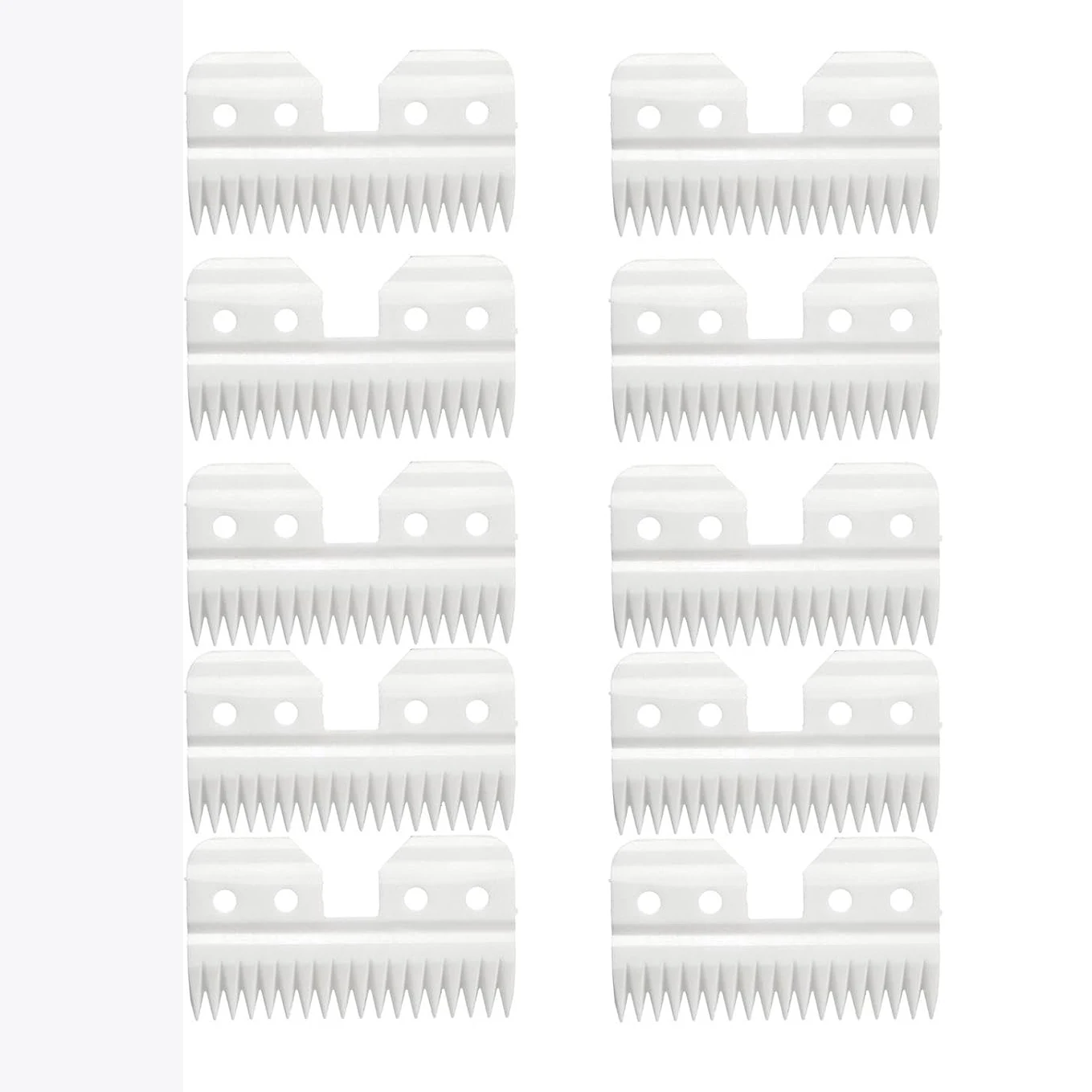 Barber Hair Clipper Blade 18 Teeth Ceramic and Steel for Oster A5 Wahl KM2 KM5 KM10 Andis Dog Grooming Clipper