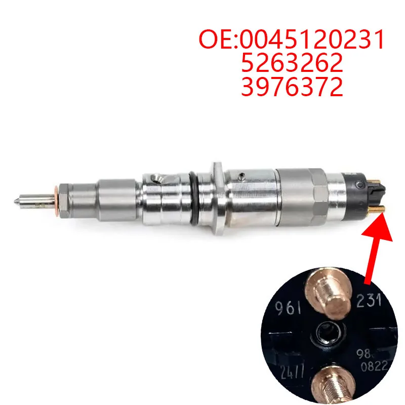 

0445120231 The new Common rail injector is suitable for Cummins diesel engine