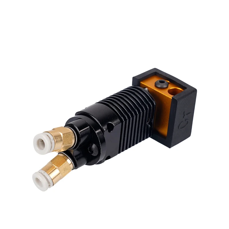 3D Printer Parts 2 in 1 Out Dual Color J-Head Metal Hotend With PTFE Tube Print Head Kit for CR10 CR10S Ender 3 Series Extruder - 5