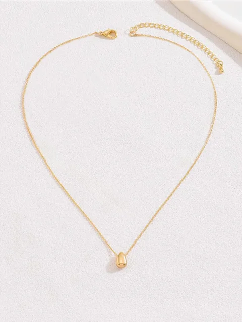 Tracey Minimalist Style Water Drop Necklace 2