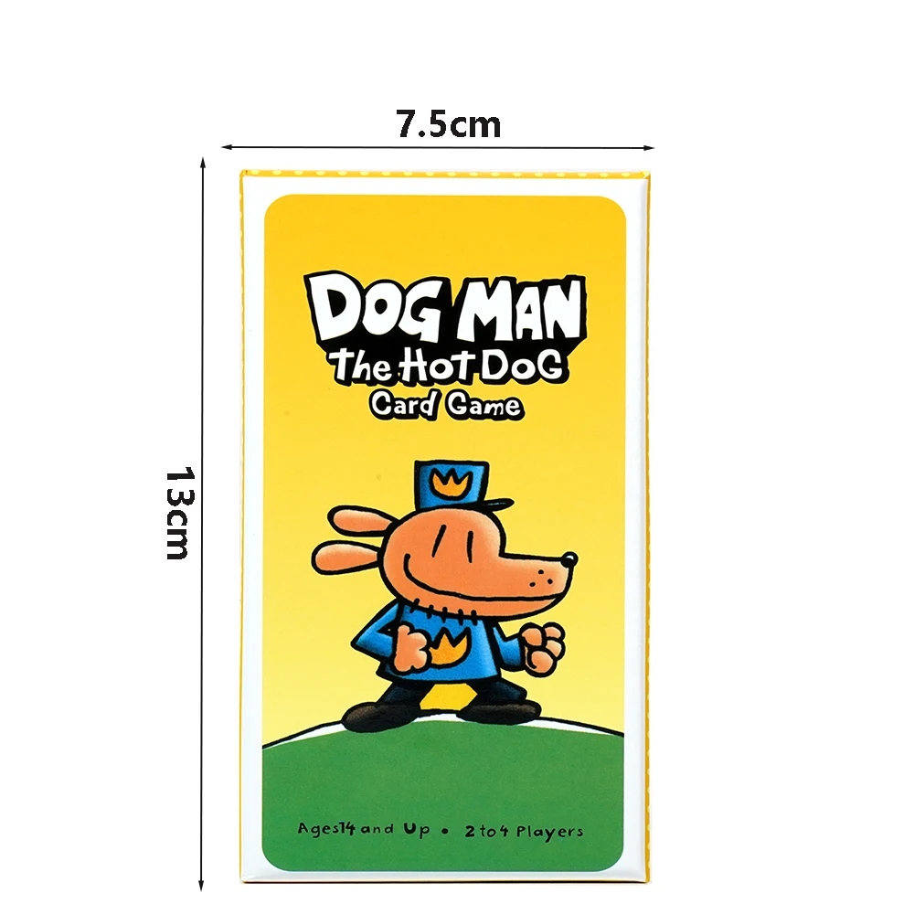 Dog Man Hot Dog Card Game The Fast and Frenzied Collection Game for Kids Featuring Art from the Dog Man 3