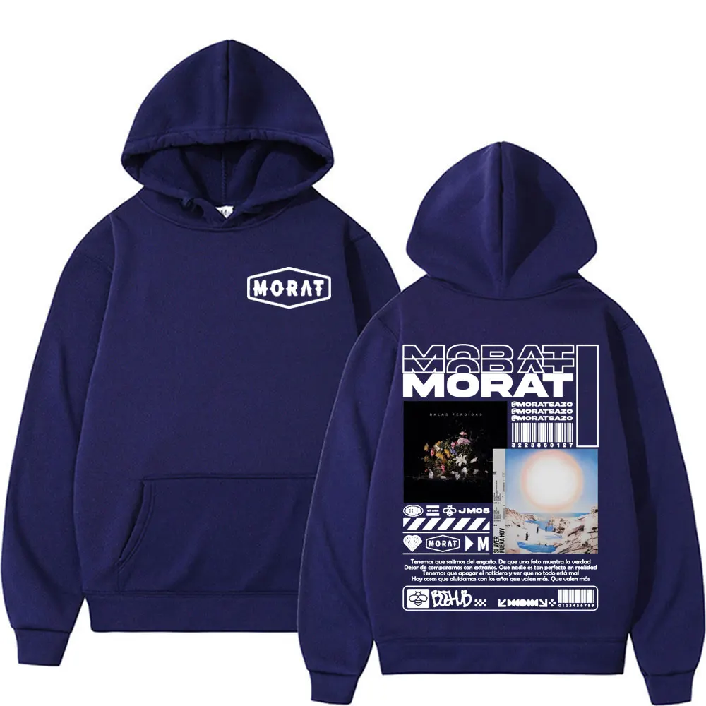 Rock Band Morat Album Graphic Hoodies Men's Hip Hop Style Fashion Vintage Sweatshirts Unisex Harajuku Casual High Quality Hoodie 2