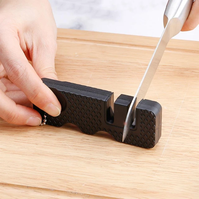 Knife Sharpener Mini Portable Knife Sharpening Support Kitchen