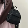 Women's Bag 2025 High Quality Canvas Backpack Fashion Versatile Women's Shoulderbag Solid Color Large Capacity Bag 가방 3