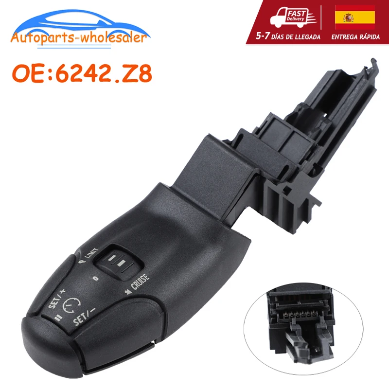 Citroen Peugeot Cruise Control Switch Fitment C3 C5 C8 207 307 308 407 607 3008