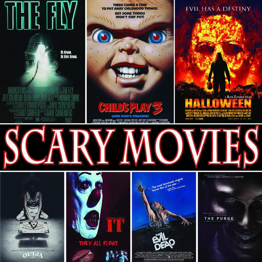 

Classic Horror Thriller Film Movies Print Art Canvas Poster For Living Room Decor Home Wall Picture