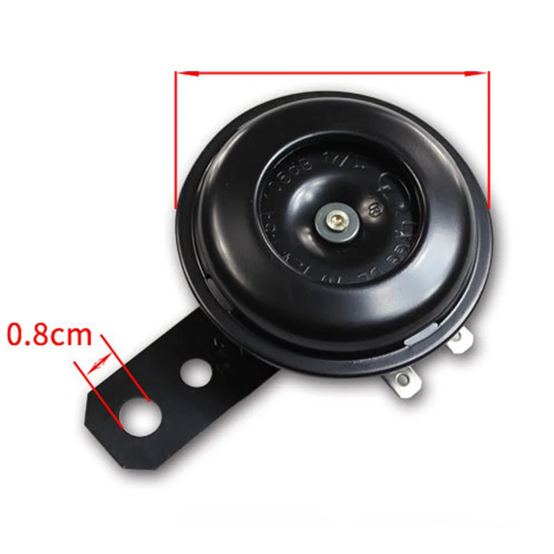 Waterproof Electric Bike Horn motorcycle electric horn scooter horn bicycle electronic horn Electronic Loud Bell Trumpet 12V Pure Copper Coils General Iron Motorcycle Scooter Bell