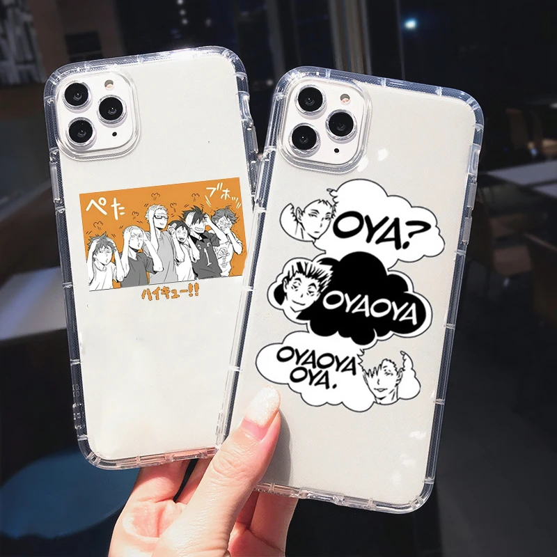 Giorno Haikyuu Wiki Manga Case for iPhone Silicone Cubre Anime Phone Cover,  08: : Electronics & Photo