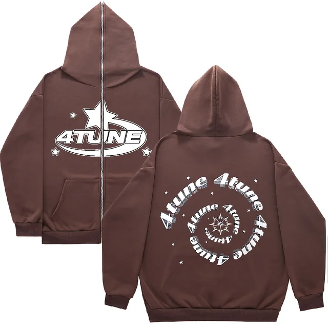 Hoodies Estampados com Letras de Estrelas: O Essencial da Moda Urbana