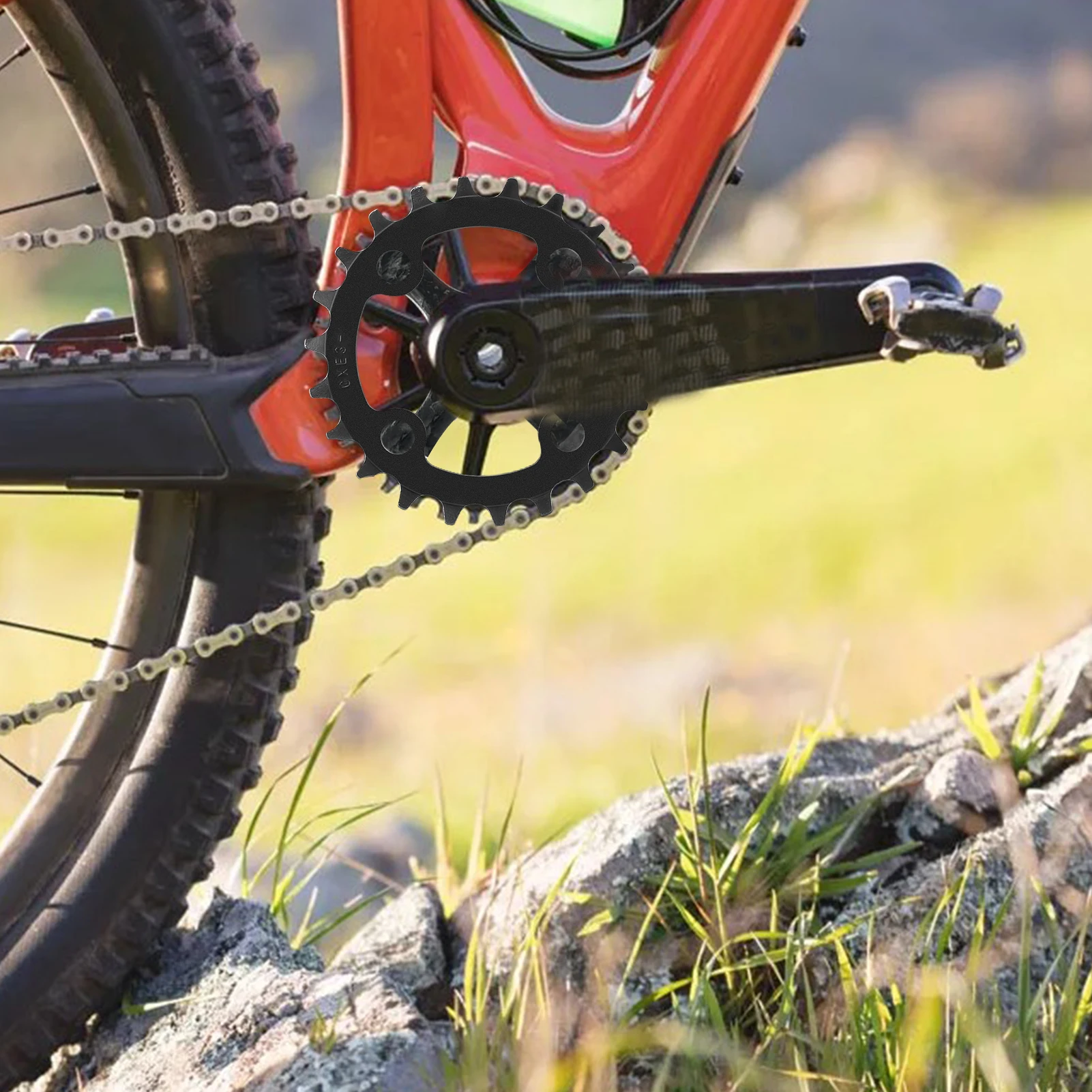 Plateau De Vélo 28T étroit Large Pour VTT, Anneau De Chaîne