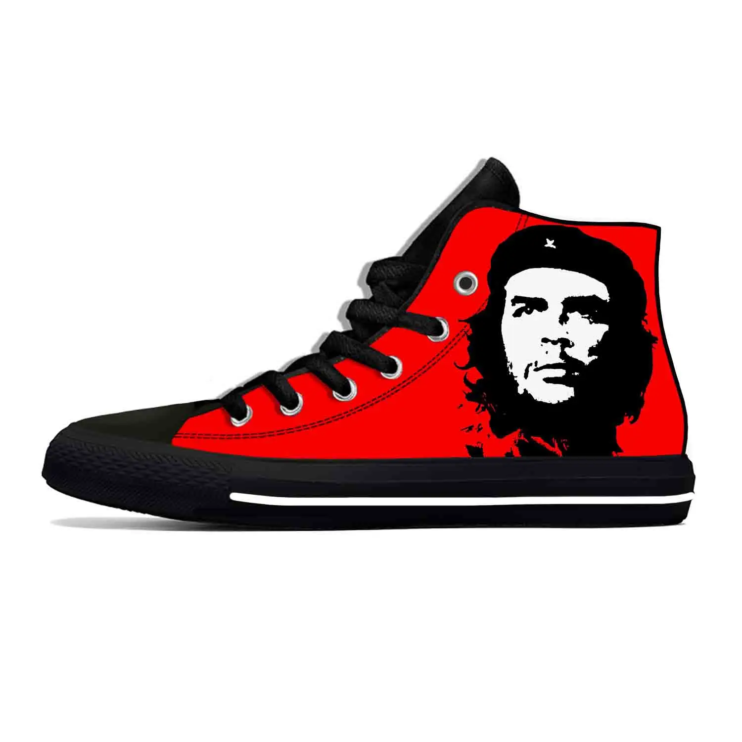 

Кроссовки Che Guevara унисекс из ткани с высоким верхом и 3D принтом