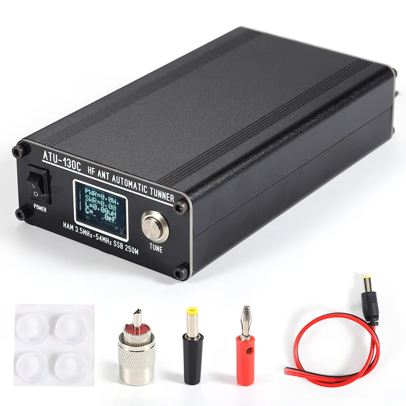 250W 3.5MHz-54MHz HF 자동 안테나 튜너 130C ATU 튜너