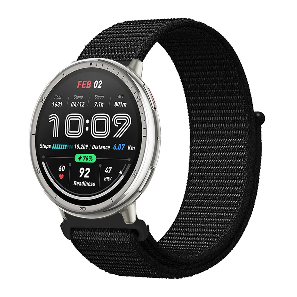 Nylon Loop Band Bracelet - 20mm and 22mm Strap