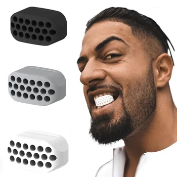 Dropshipping 얼굴 턱 운동기 체육관 피트니스 공 턱 라인 근육 훈련 이중 턱 감속기 목 얼굴 슬리밍 입 턱 라이너, 드롭 쇼핑 상품 이미지