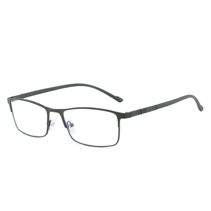Myopia Glasses Men Classic Blue Light Blocking Eyeglasses Metal Frame Optical Nearsighted Eyewear -1.0 -1.5 -2.0 -2.5 To -6.0