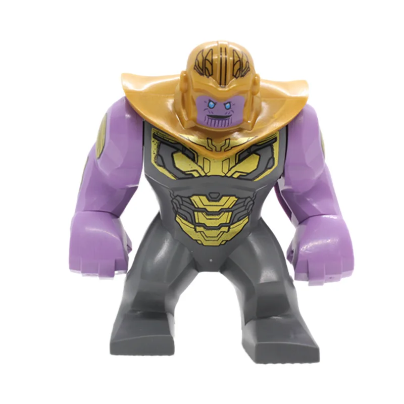 Marvel 3D Mini Block Hulk, Superhero Marvel Character Model Mobile Doll Children's Puzzle Assembly Block Toy Gift