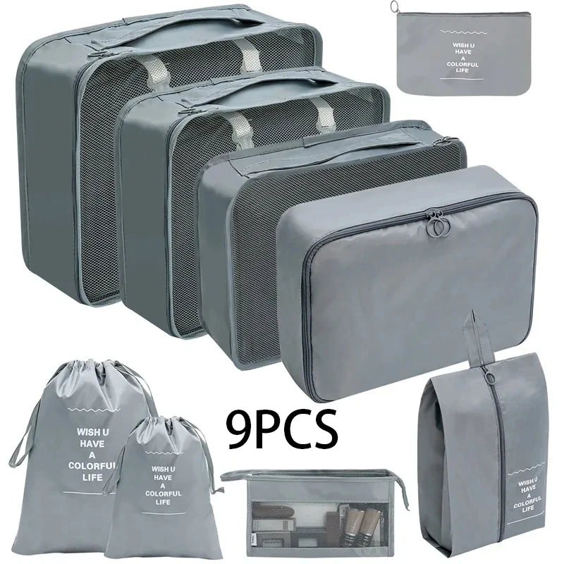 Grey 9PCS