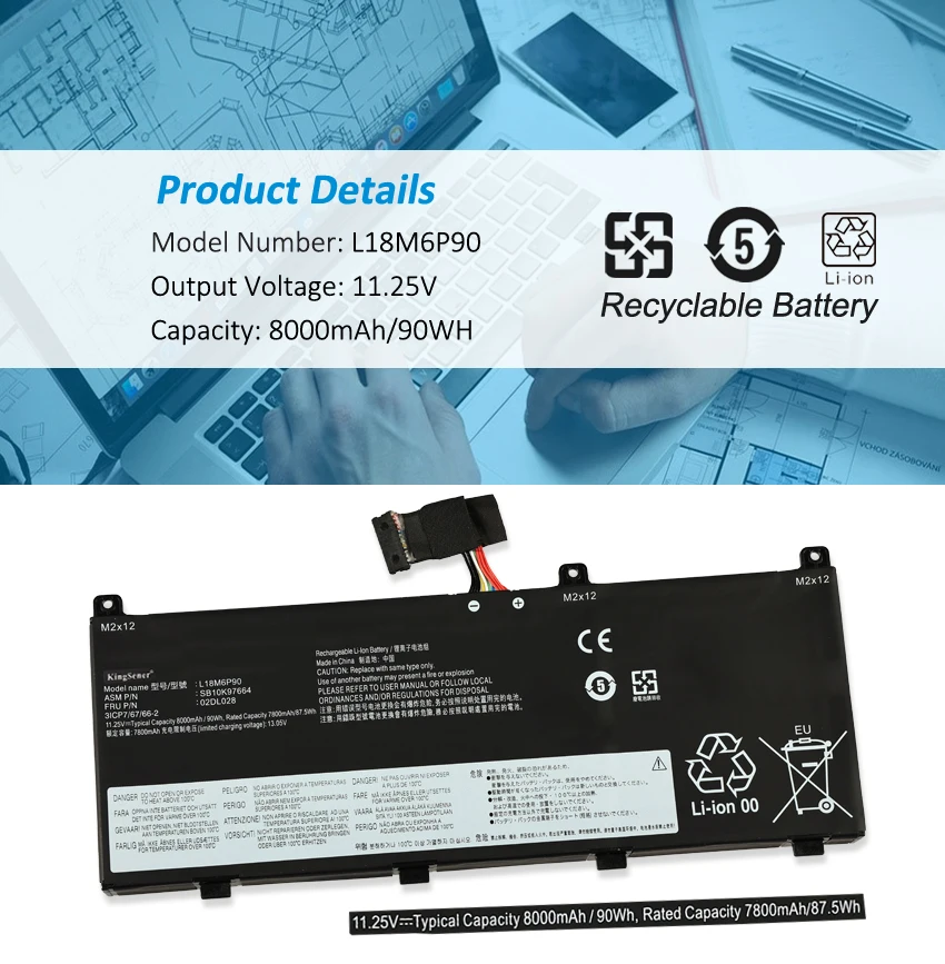 lenovo thinkpad p53 séries l18c6p90 02dl028 5b10w13901
