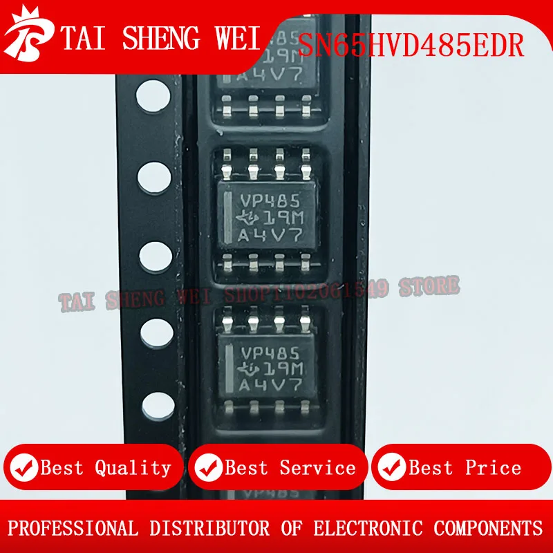 

5pcs SN65HVD485EDR VP485 485 SOP8 SN65HVD485E SN65HVD485 SOP-8 New Original