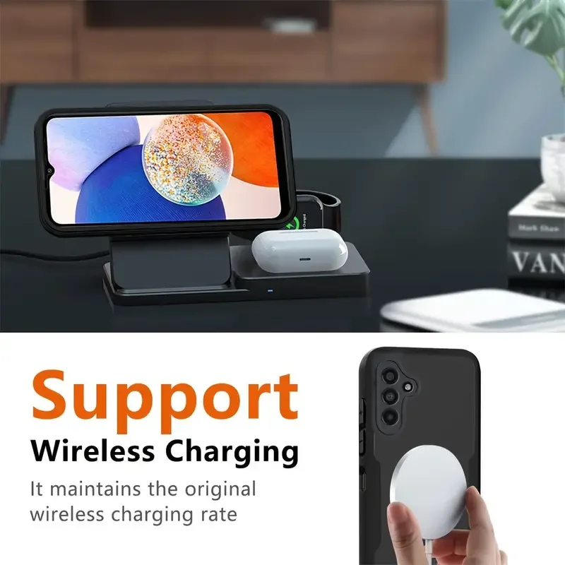 360 Double-Sided Full Cover Heavy Duty Protective Case
